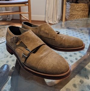 Banana Republic Ortholite double monk shoes
